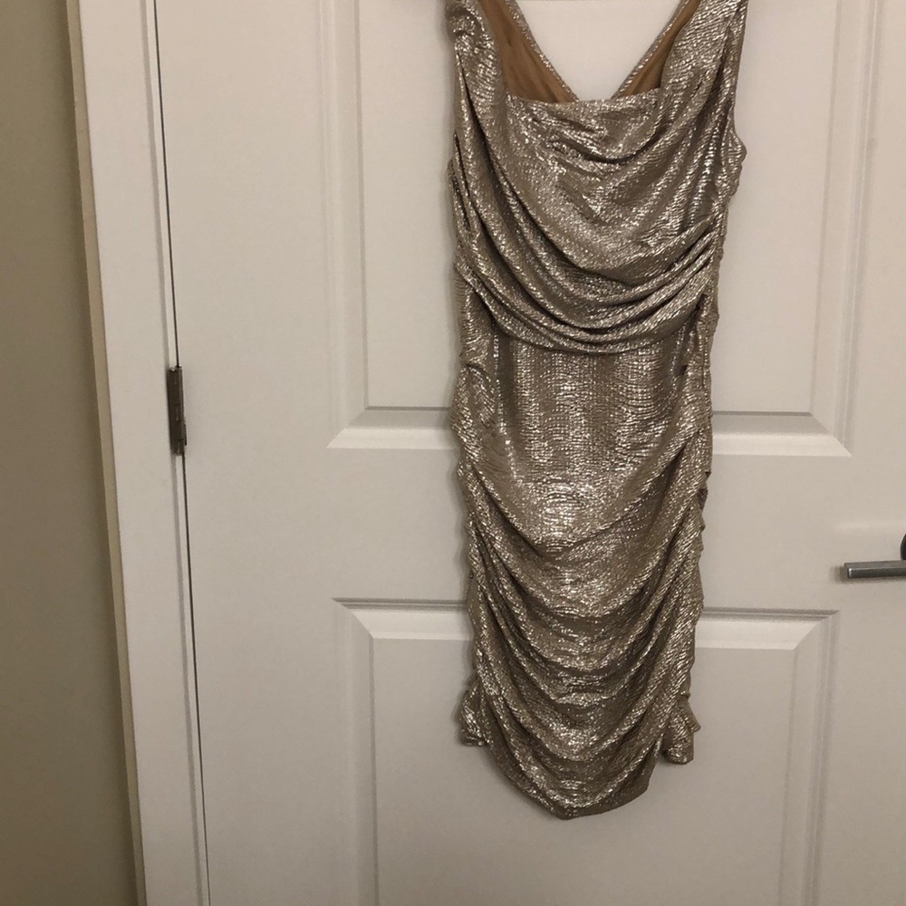Gold Dress. Size:4. Worn once